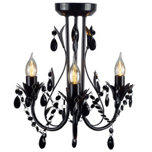 Harmony Leaf 3 Light Ceiling Chandelier
